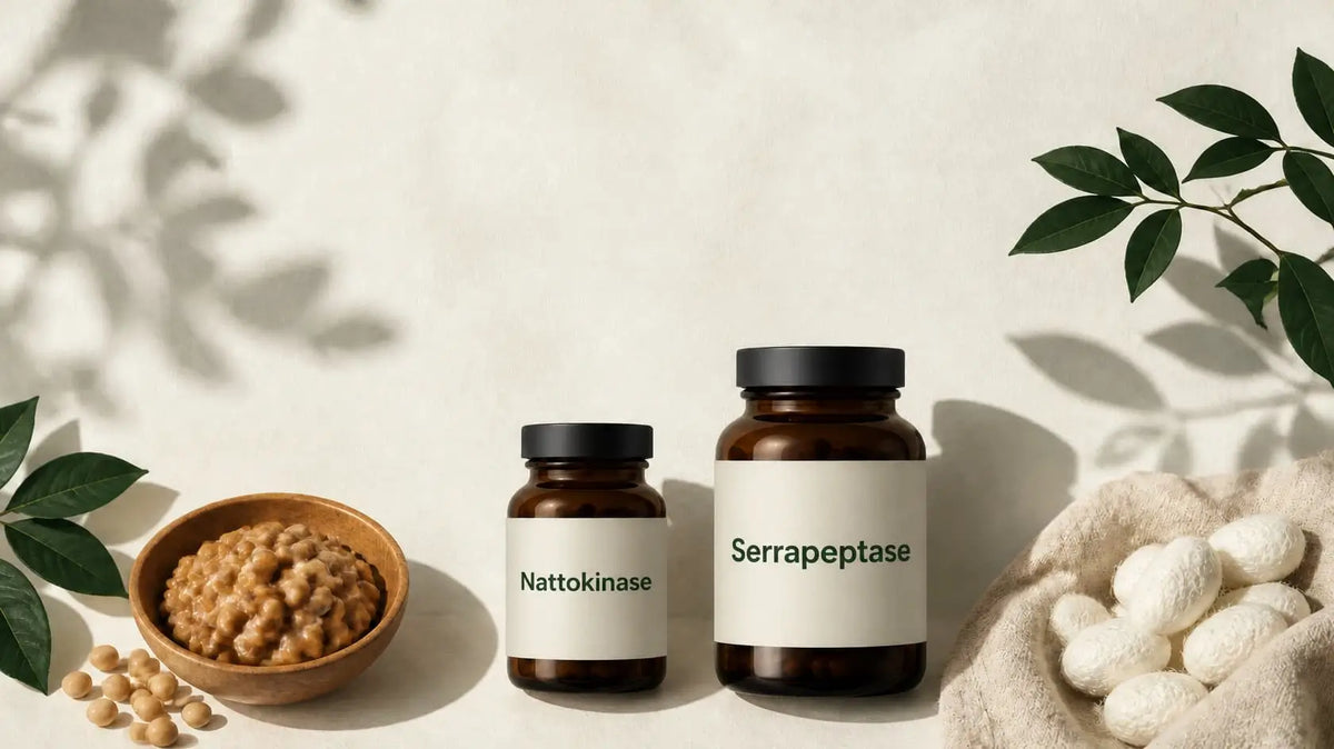 Nattokinase vs serrapeptase