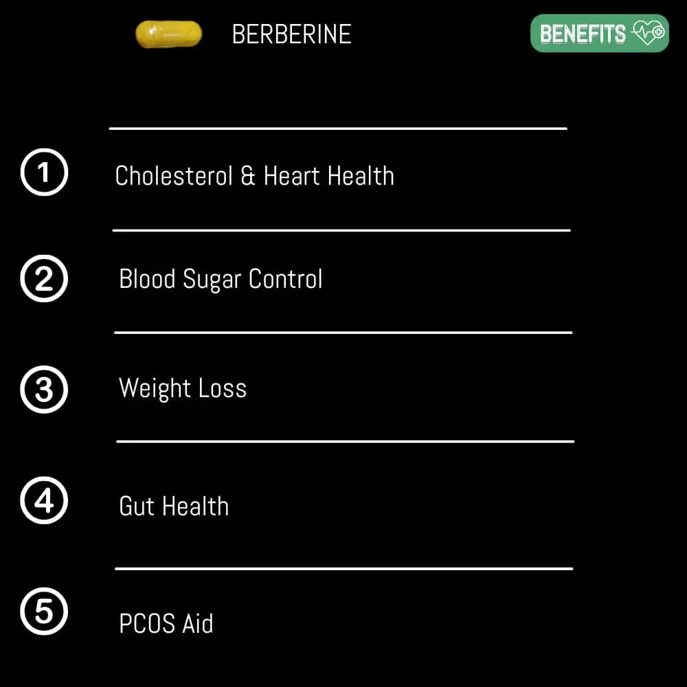 berberine benefits 