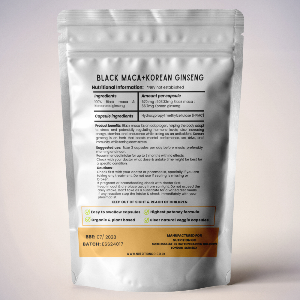 Black Maca & Ginseng