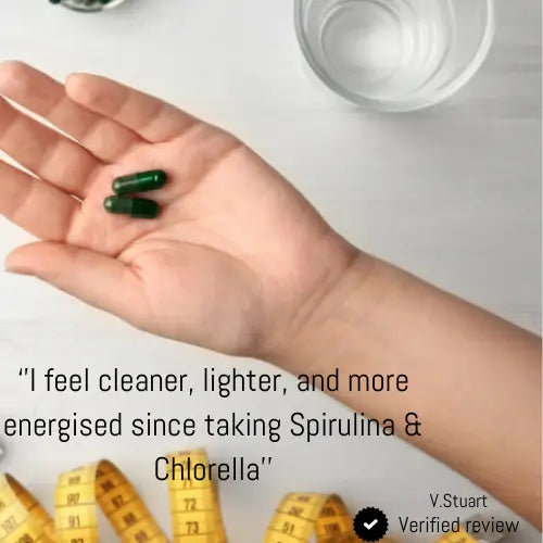 spirulina chlorella benefits 