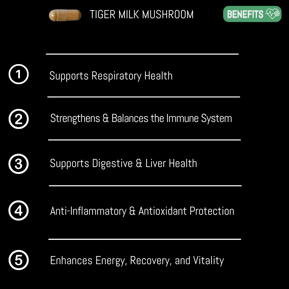 Tiger milk mushroom